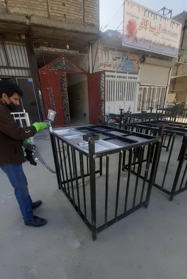 تولیدی باکس پالت فلزی پاشایی تهران