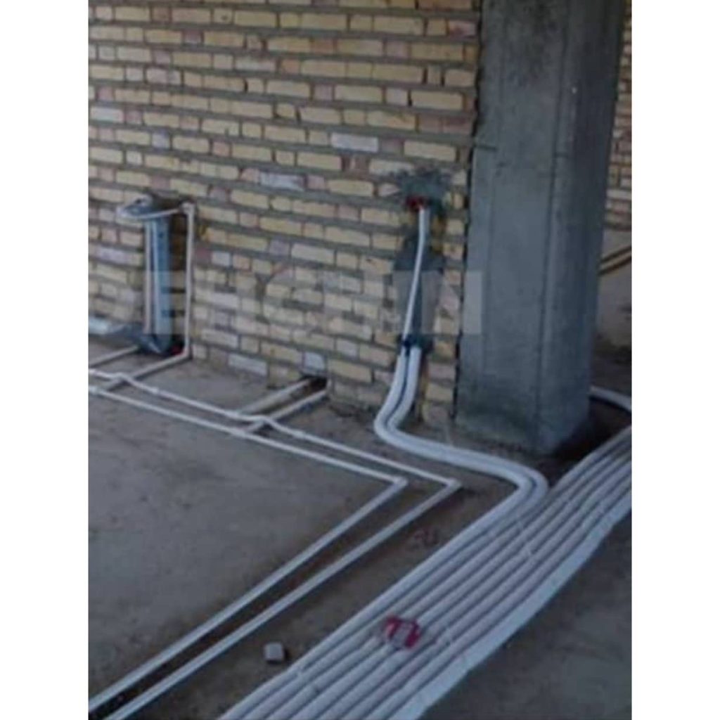 لوله کشی ساختمان حسینی سقز