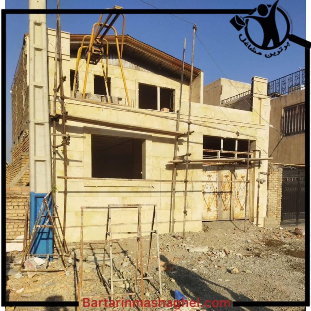 کاشیکاری ساختمان احمد تهران