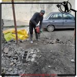 تخریب ساختمان صالحی آمل