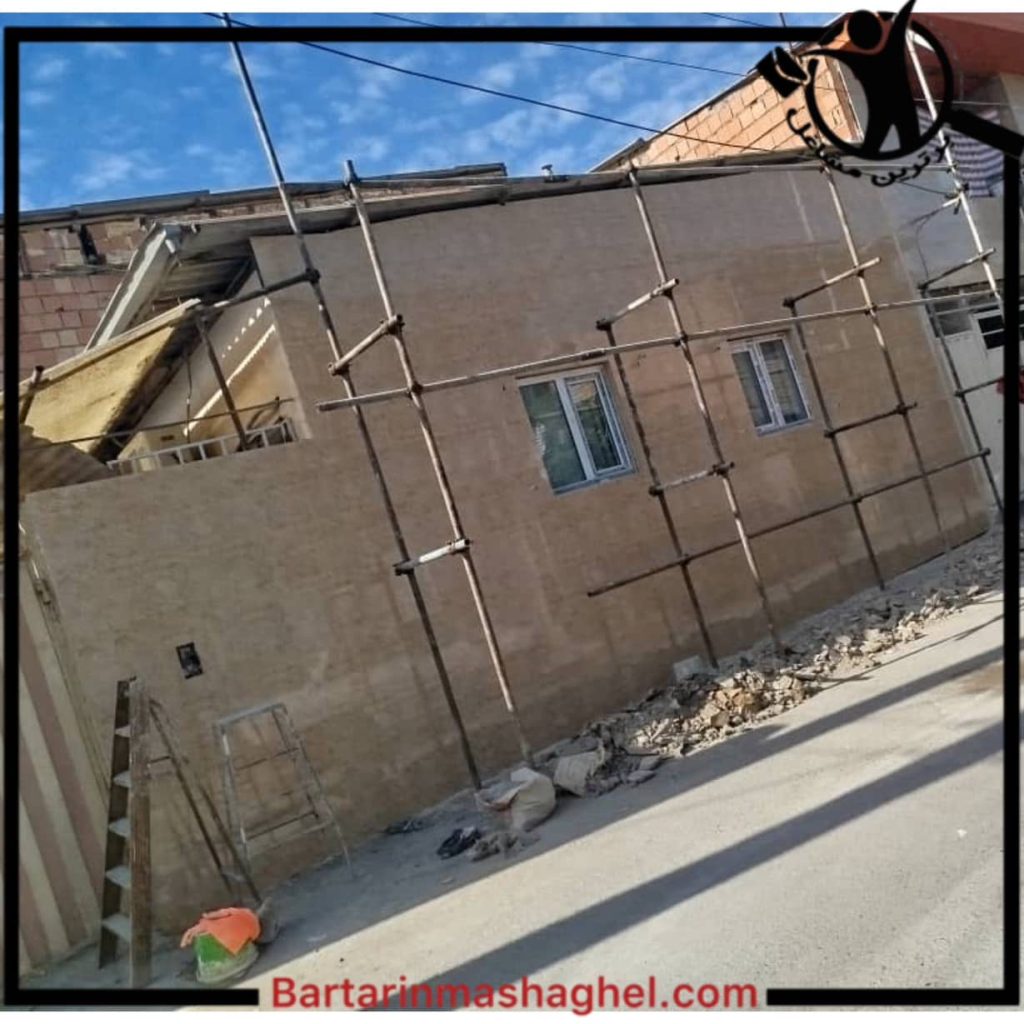 سنگ کاری ساختمان خوکیانی گرگان