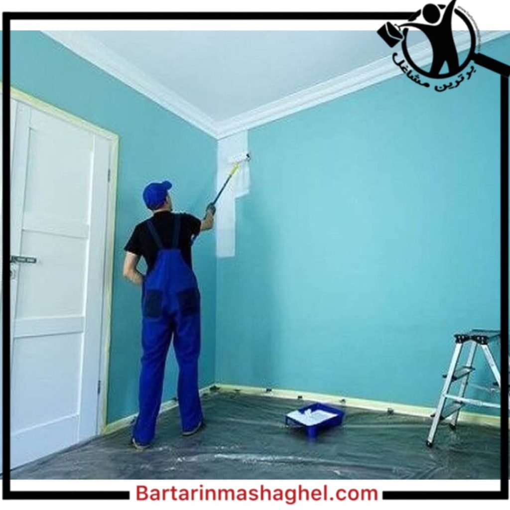 نقاشی ساختمان بهادری رفسنجان