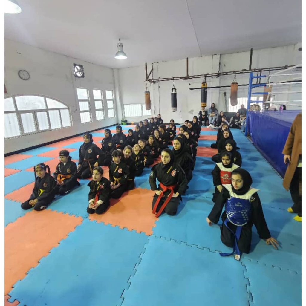 مربی نینجوتسو نینجا بانوان کاظمی چالوس