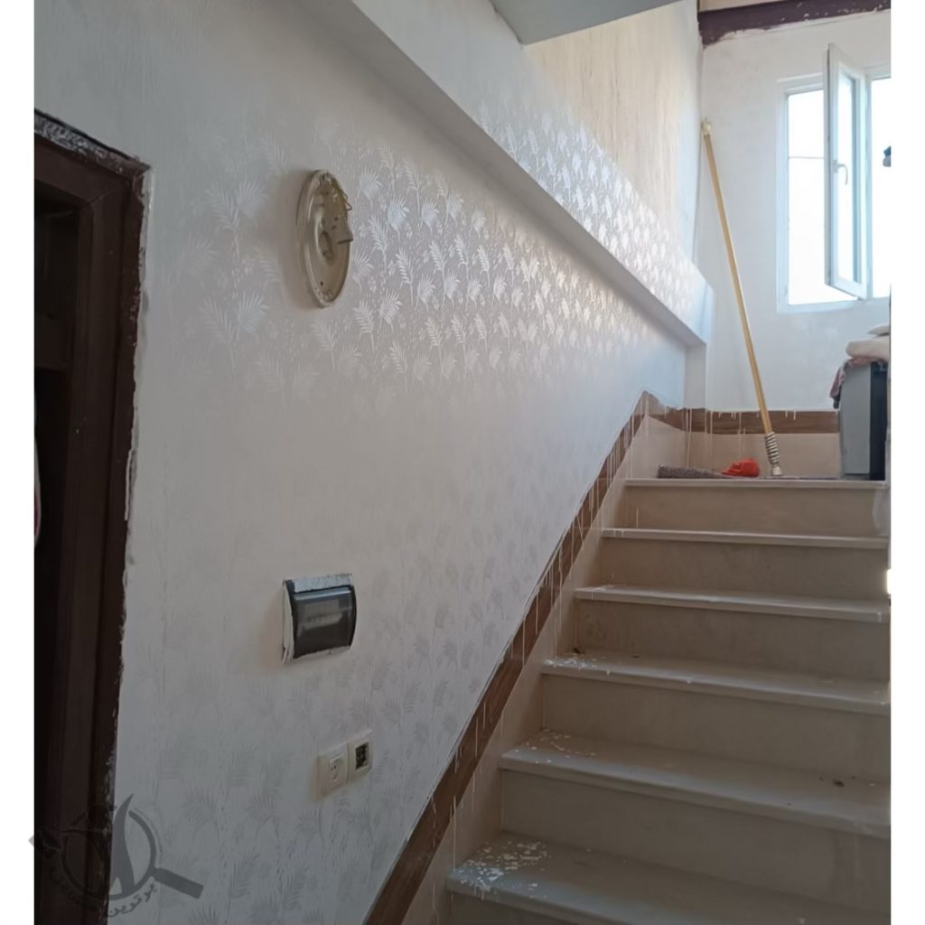نقاشی طرح کاغذ دیواری قاسمی اردبیل