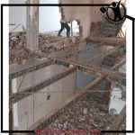 تخریب ساختمان جاهد اردبیل