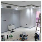 نقاشی ساختمان بهادری رفسنجان