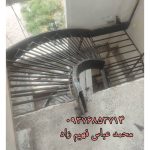 ساخت پله گرد فهیم زاد اردبیل