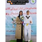 مربی تکواندو عاطفه رستم زاده صومعه سرا