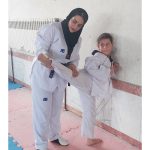 مربی تکواندو عاطفه رستم زاده صومعه سرا