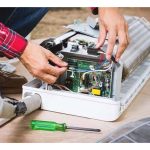 تعمیرات کولر گازی کلاه کج اهواز