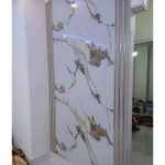 اجرای برچسب PVC ضدآب کیارفرش ساوه