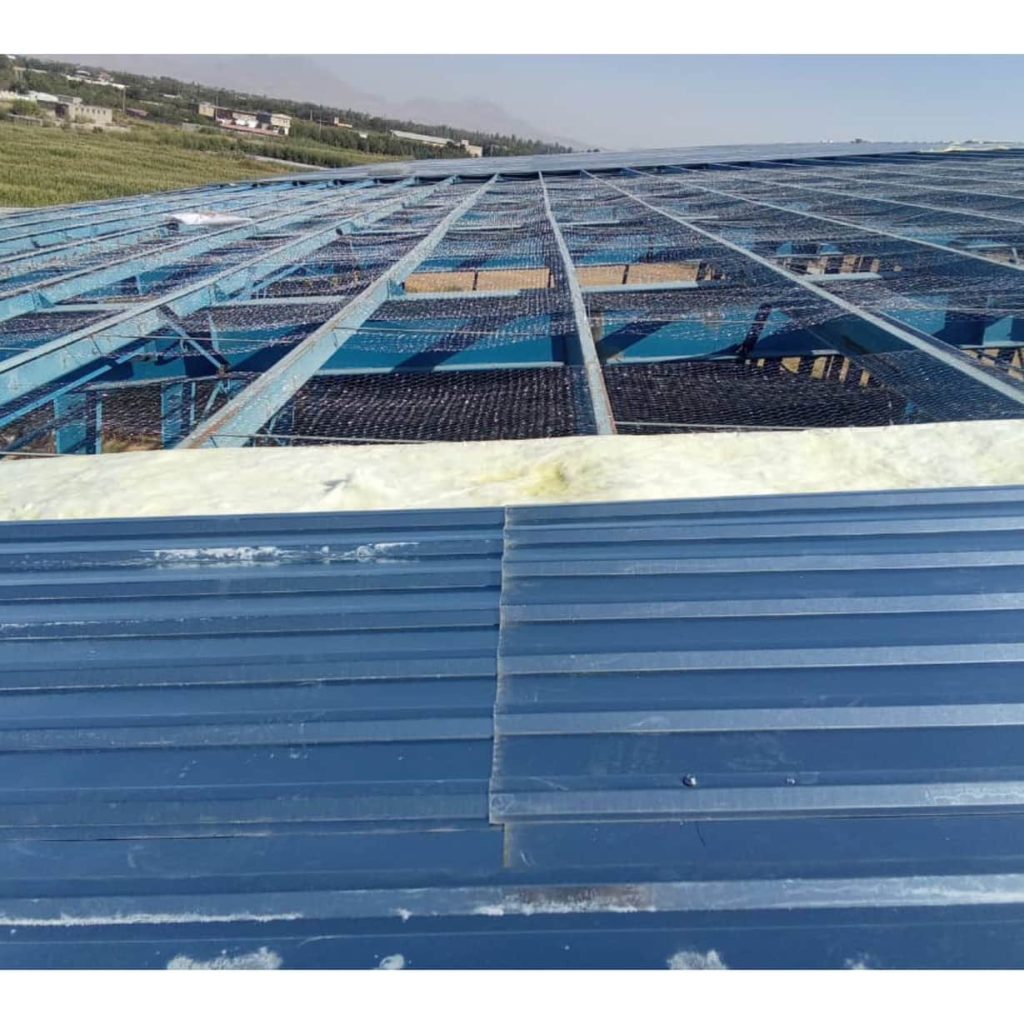 اجرای سقف شیب دار ودود پیری ارومیه