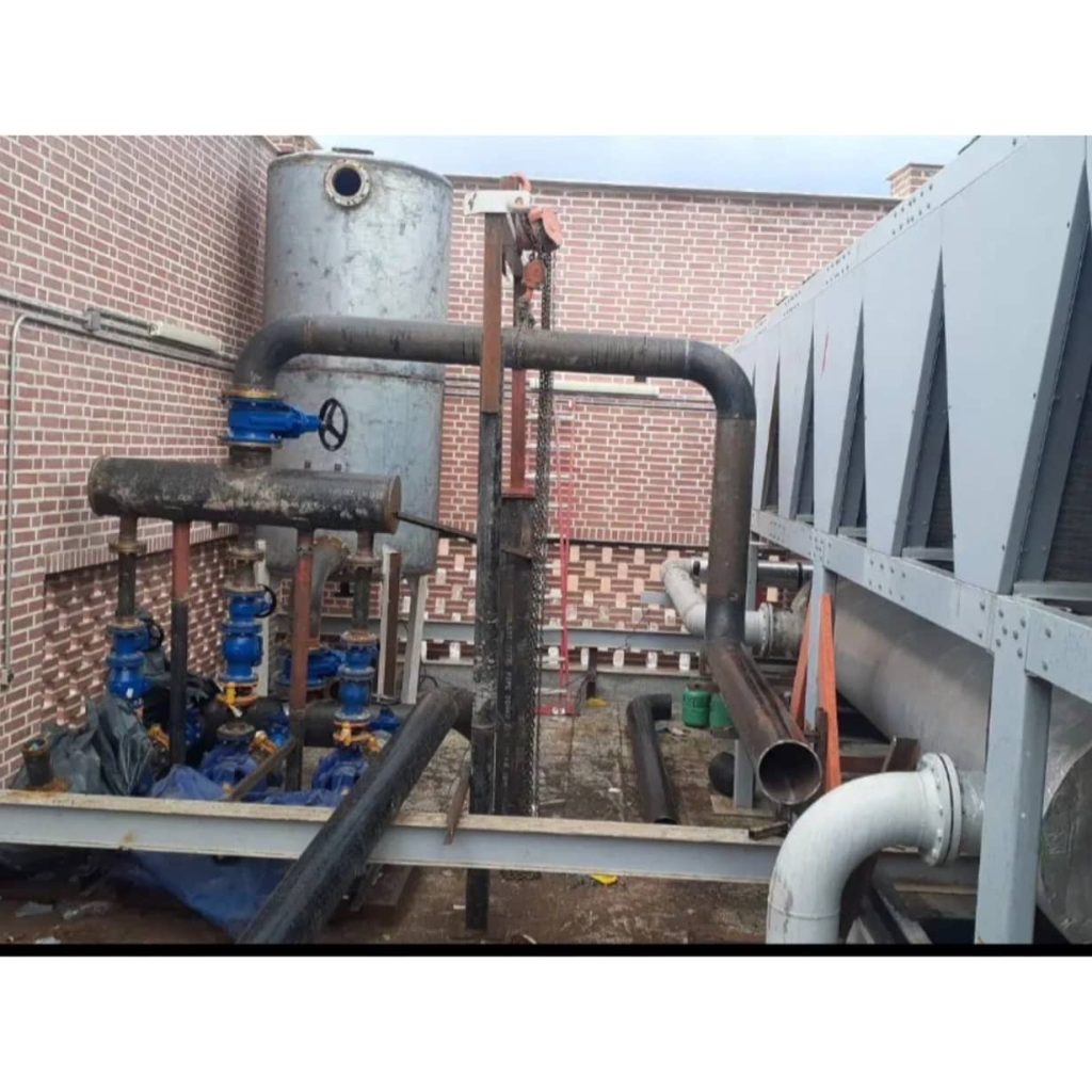 لوله کشی گاز صنعتی روشن گاز خرمدره