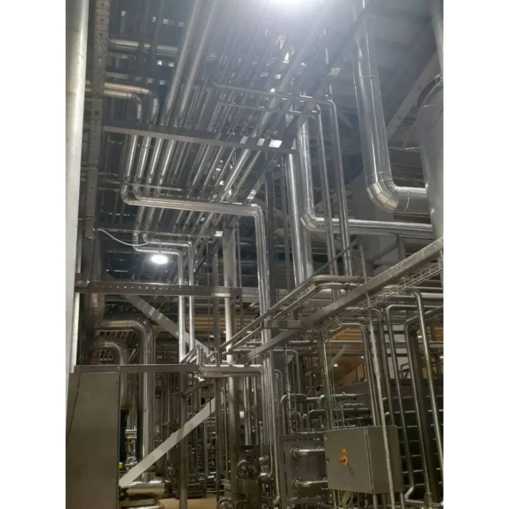 لوله کشی گاز صنعتی روشن گاز خرمدره