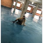 اجرای بتن ریزی با ماله پروانه ای خدای بتن دامغان