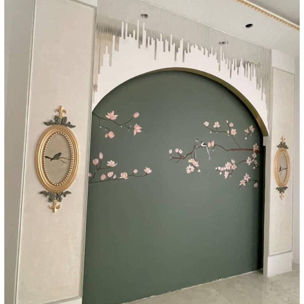 نقاشی ساختمان عالیخانی اندیمشک