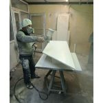 رنگ کاری کابینت دکو کالر ساوه