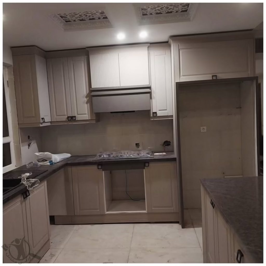 رنگ کاری کابینت دکو کالر ساوه