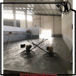 اجرای بتن ریزی با ماله پروانه ای خدای بتن دامغان