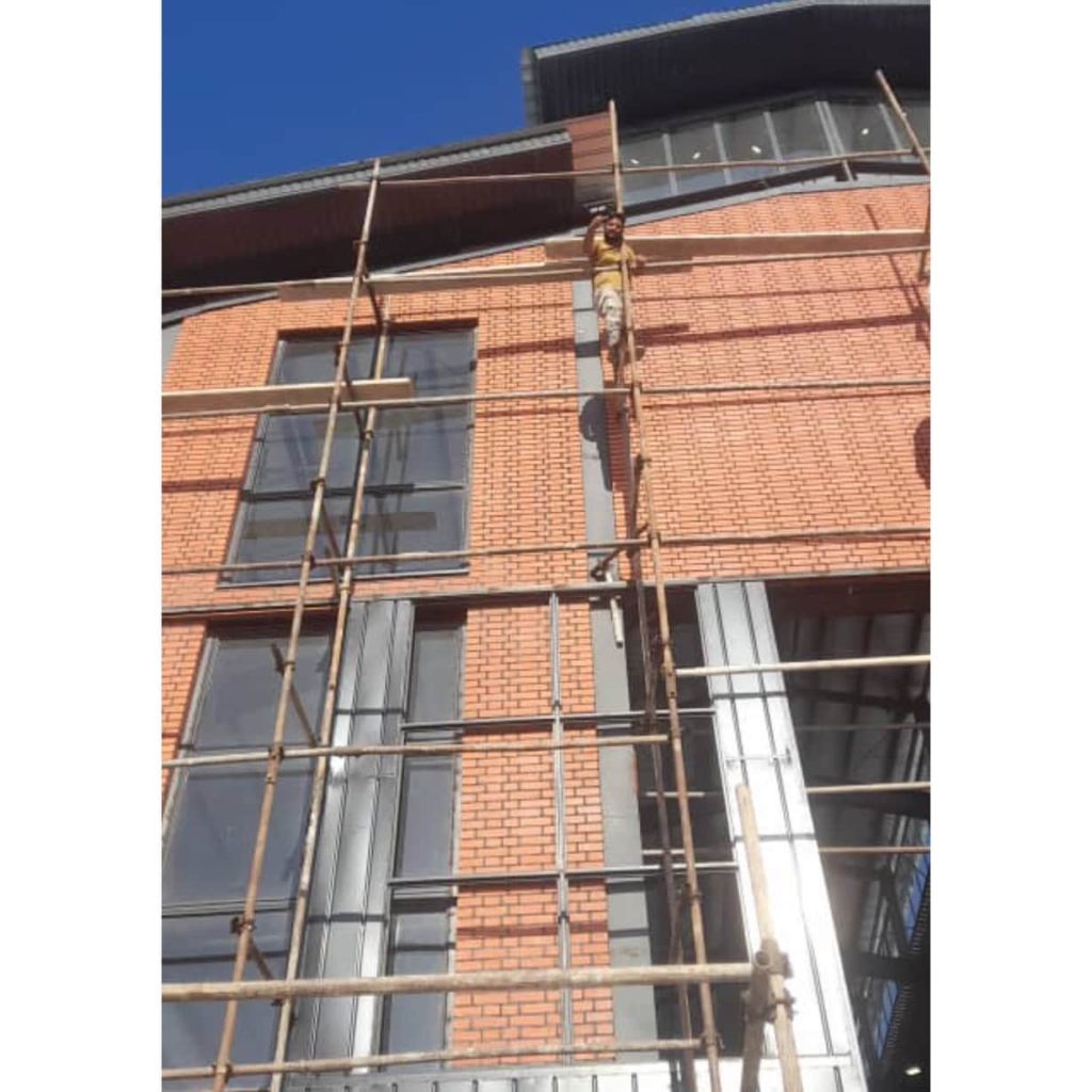 نقاشی ساختمان قاسمی آمل