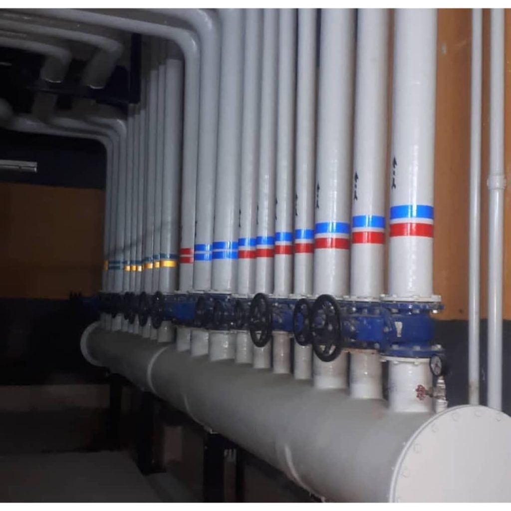 لوله کشی گاز صنعتی روشن گاز خرمدره