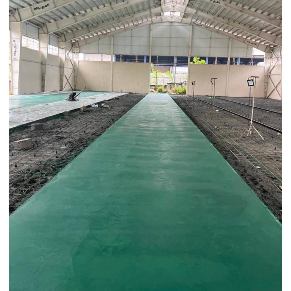 اجرای بتن ریزی با ماله پروانه ای خدای بتن دامغان