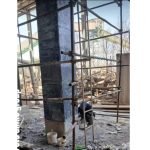 مقاوم سازی کاشت میلگرد به روشFRP کلینیک بتن عسلویه