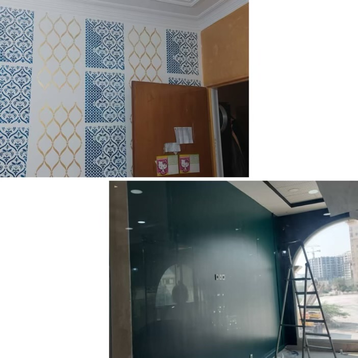 نقاشی ساختمان آقامیری کیش