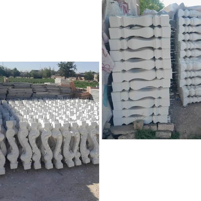 تولید قطعات بتنی و پلیمری حدادی نیشابور