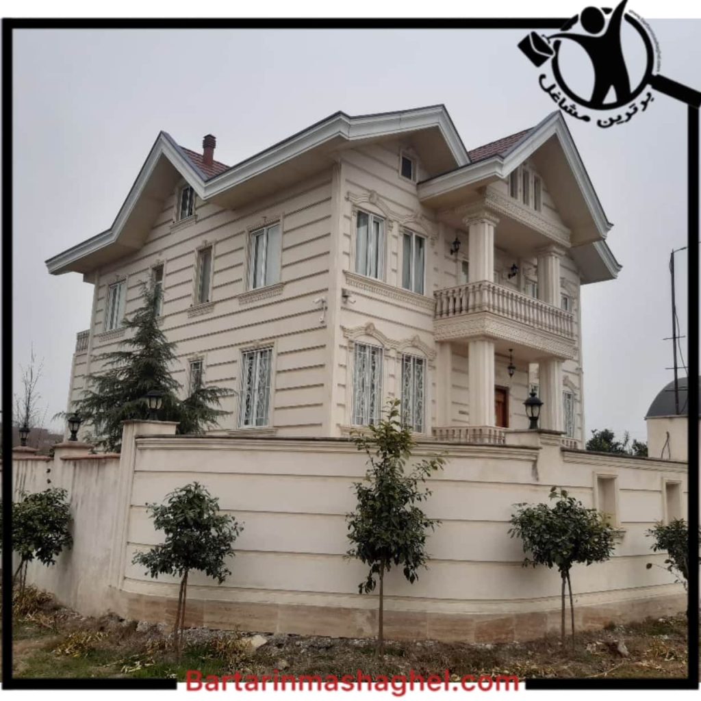 اجرای نمای سیمانی محمدی رامسر