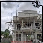 اجرای نما رومی نماکاران کلاسیک کرمان