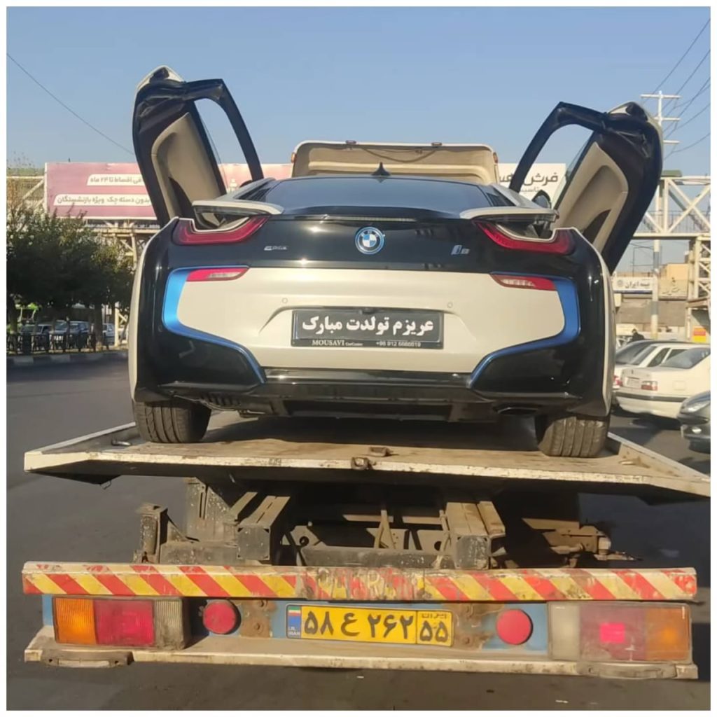 خودروبر نوری در اتوبان ساوه