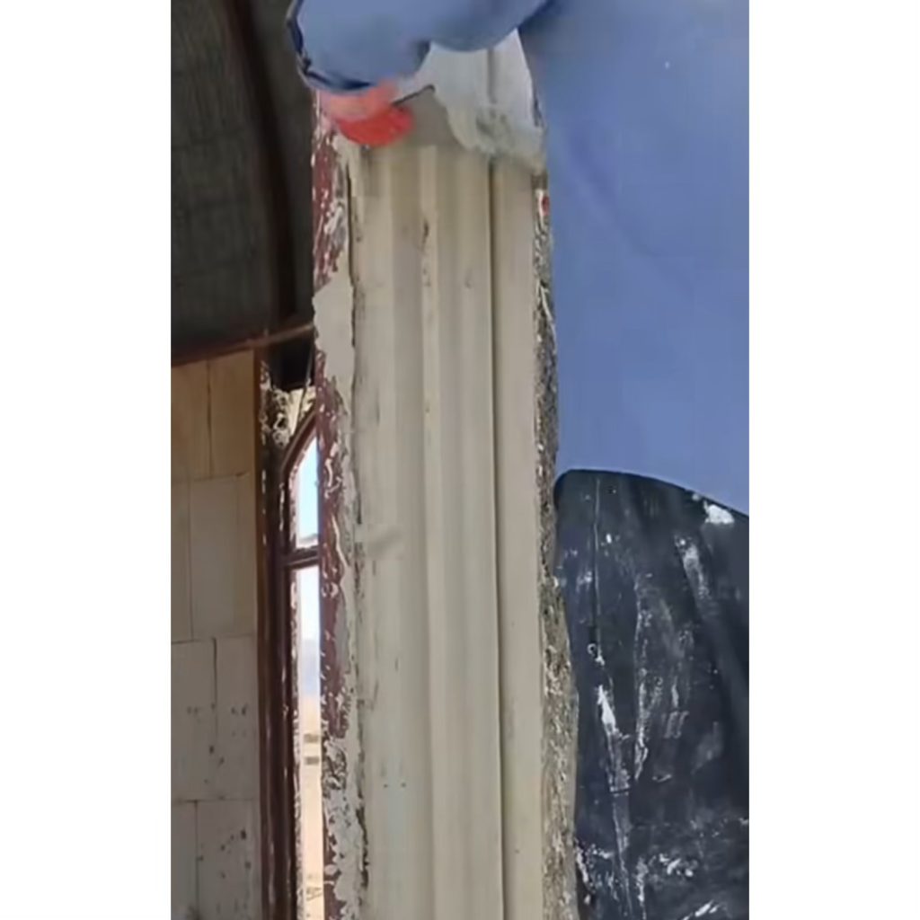 اجرای نما رومی نماکاران کلاسیک کرمان