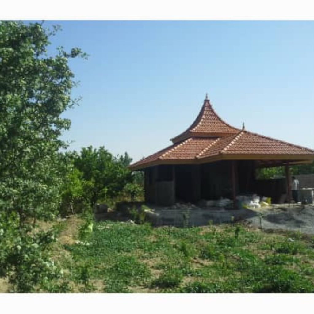 اجرای سقف شیروانی به سبک چینی باقری نجف آباد