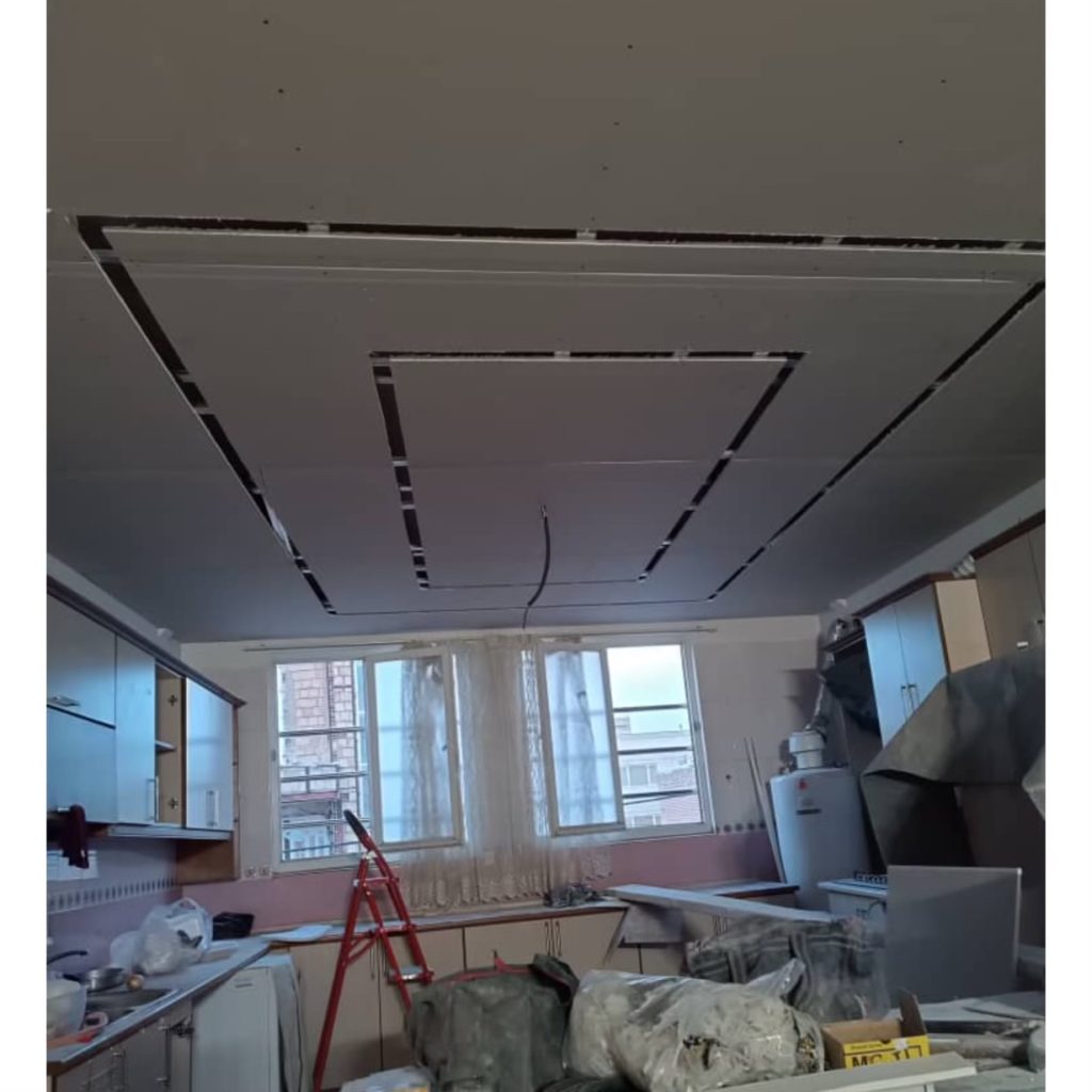 اجرای کناف PVC رستم لو خوی