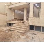 تخریب ساختمان نبگانی اهواز