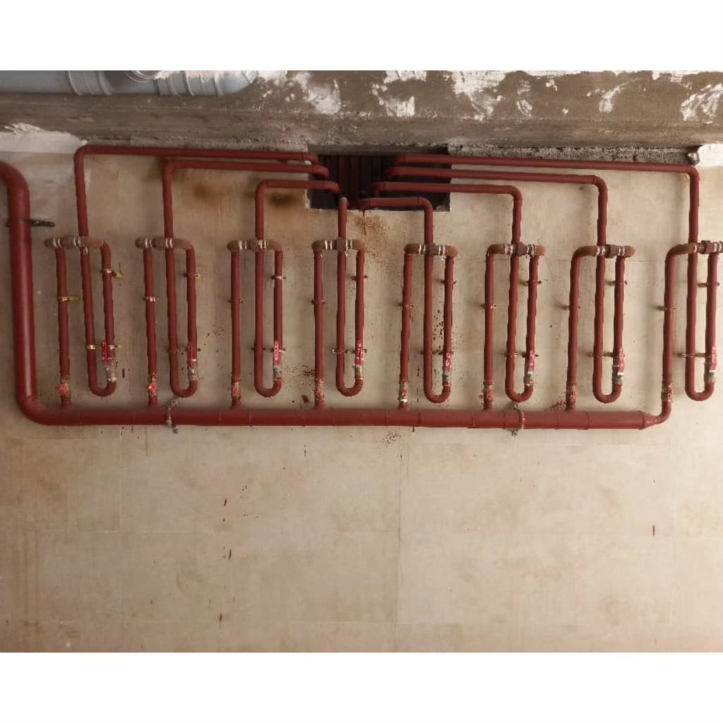 پیمانکار گاز ساختمان مهندس نصوری فومن