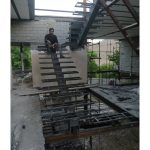 اجرای پله گرد تیموری پردیس