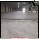 بتن ریزی کف با ماله پروانه ای محمدی قزوین
