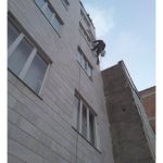 پیچ رولپلاک نمای ساختمان آرکا اردبیل