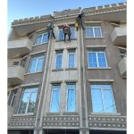 پیچ رولپلاک نمای ساختمان آرکا اردبیل
