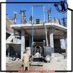 بتن ریزی با دستگاه خلاطه اسماعیل زاهدان