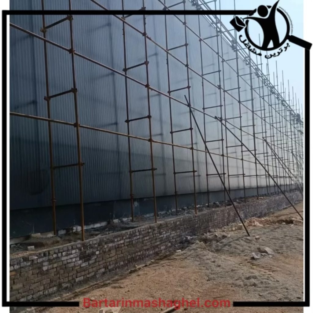 نصب داربست فلزی بحرینی برازجان