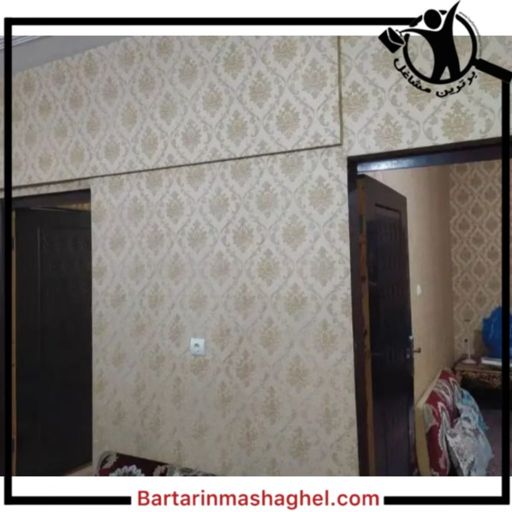 نصب کاغذ دیواری مهدی موسوی گلشهر