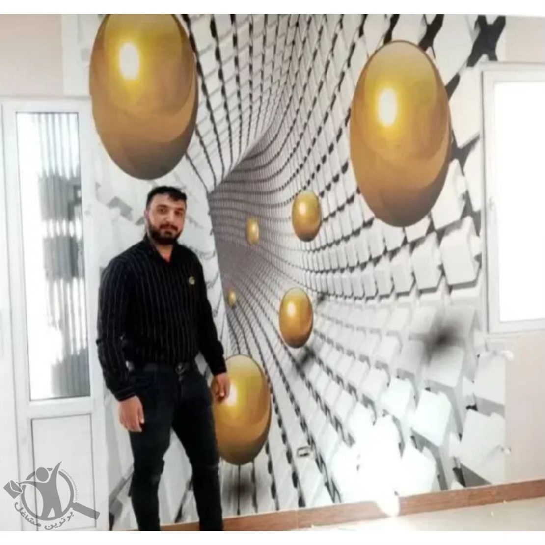 نصب کاغذ دیواری مدرن ملارد،نصب کاغذ دیواری مدرن در ملارد،مشاهده اطلاعات نصب کاغذ دیواری مدرن ملارد در سامانه برترین مشاغل