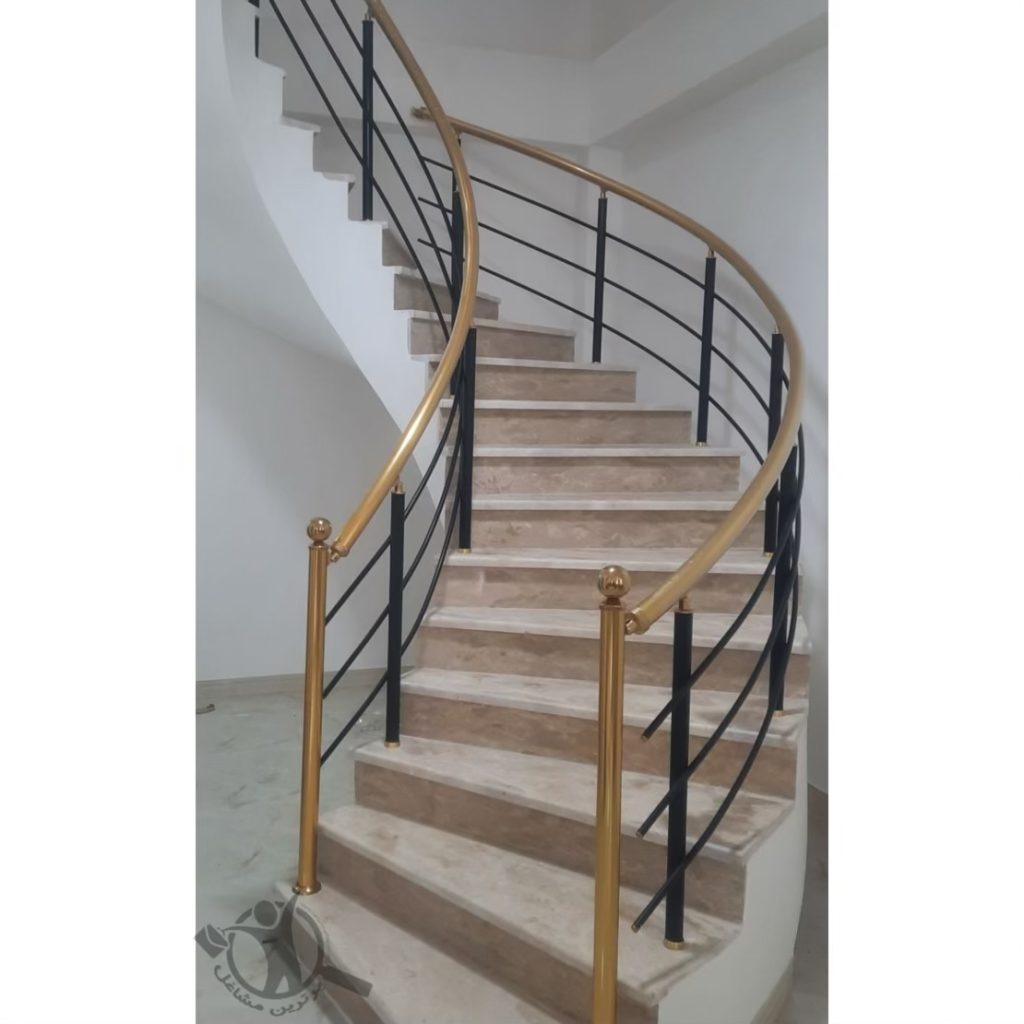 نصب نرده استیل و شیشه ای دکوراسیون رویاساز در لاهیجان