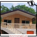 ساخت کلبه سوئیسی میثم قربانیان قائمشهر