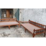 نقاشی صنایع چوبی بلوط ساری