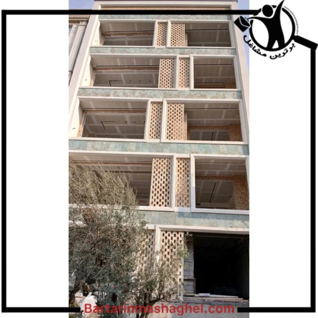 سنگ کاری ساختمان رحیمی جنت آباد