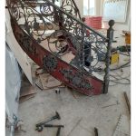 ساخت پله گرد فهیم زاد لاهیجان